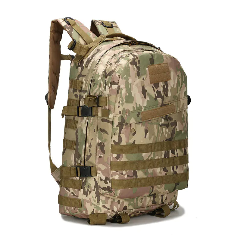 Survival Game Tactical Backpack with Camouflage Design