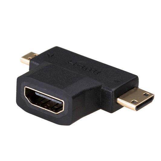 HDMI to Micro HDMI Adapter Akyga AK-AD-23 Mini HDMI Black-0