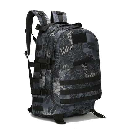Survival Game Tactical Backpack with Camouflage Design