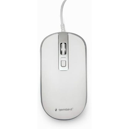 Mouse with Cable and Optical Sensor GEMBIRD MUS-4B-06-WS 1200 DPI-1