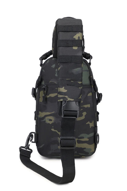 Camping Chest Bag Tactical Backpack for Men Sports Shoulder Outdoor Hiking Climbing Cycling Fishing MOLLE Sling EDC Fanny Pack