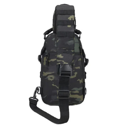 Camping Chest Bag Tactical Backpack for Men Sports Shoulder Outdoor Hiking Climbing Cycling Fishing MOLLE Sling EDC Fanny Pack