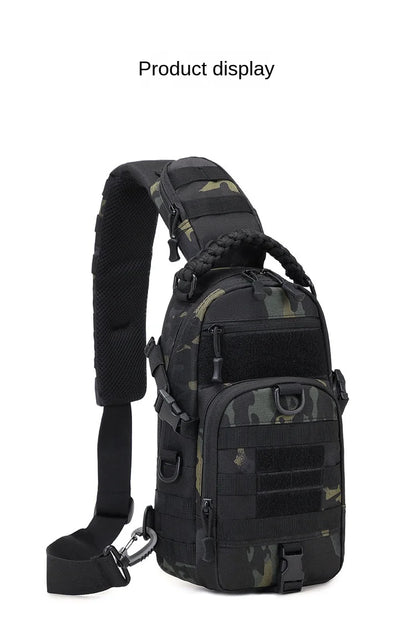 Camping Chest Bag Tactical Backpack for Men Sports Shoulder Outdoor Hiking Climbing Cycling Fishing MOLLE Sling EDC Fanny Pack