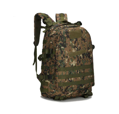 Survival Game Tactical Backpack with Camouflage Design