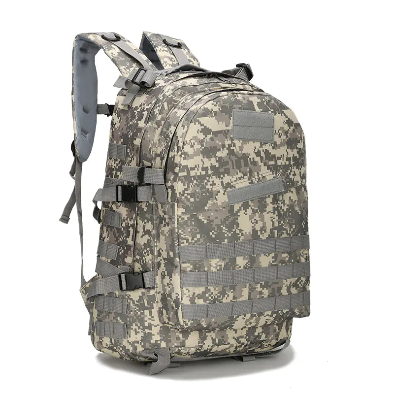 Survival Game Tactical Backpack with Camouflage Design