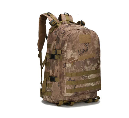 Survival Game Tactical Backpack with Camouflage Design