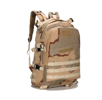 Survival Game Tactical Backpack with Camouflage Design