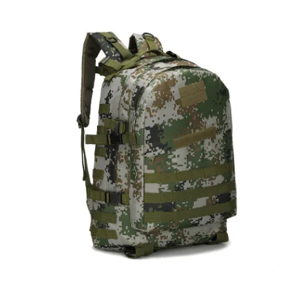 Survival Game Tactical Backpack with Camouflage Design