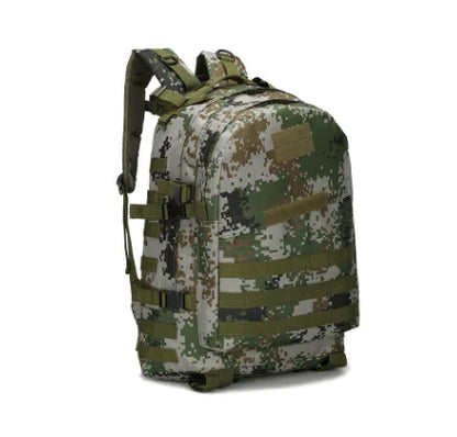Survival Game Tactical Backpack with Camouflage Design